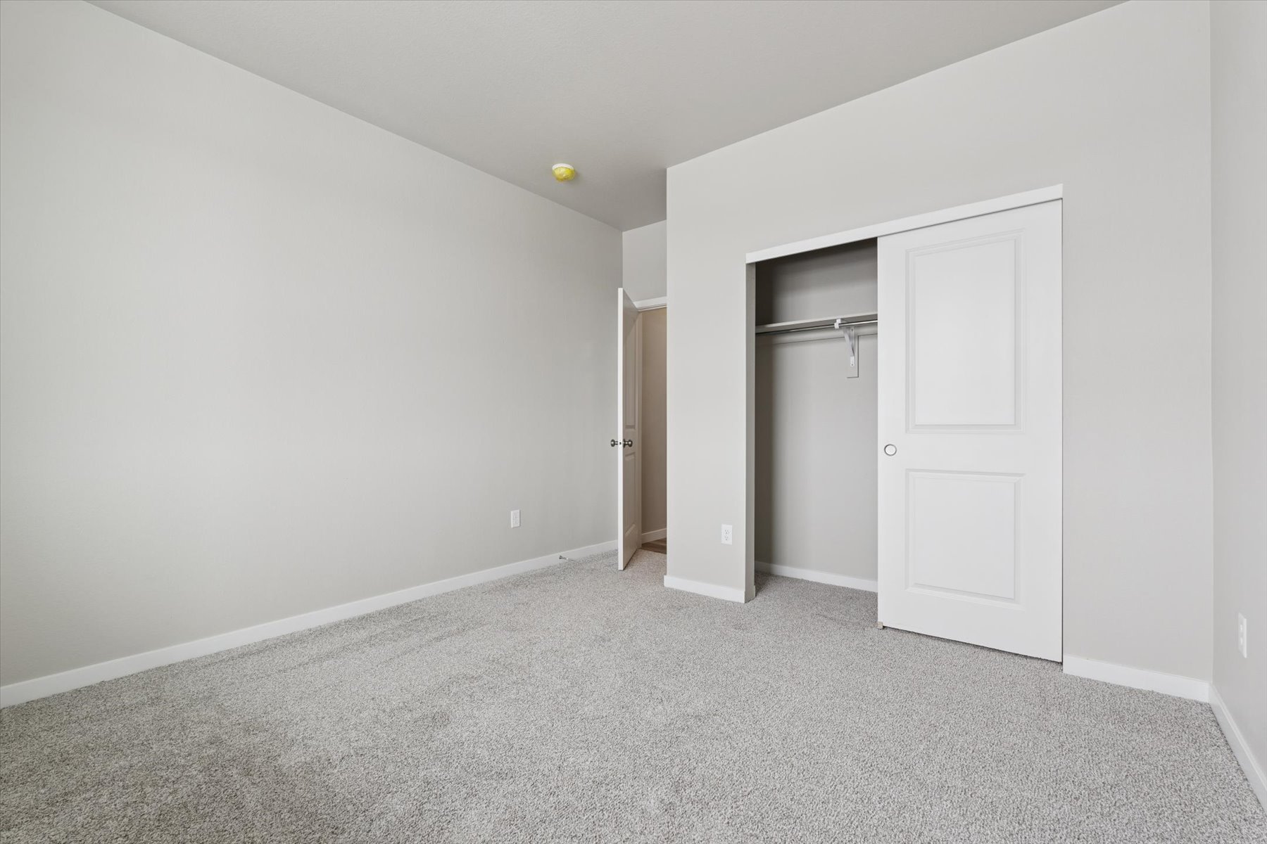 A room with white walls.