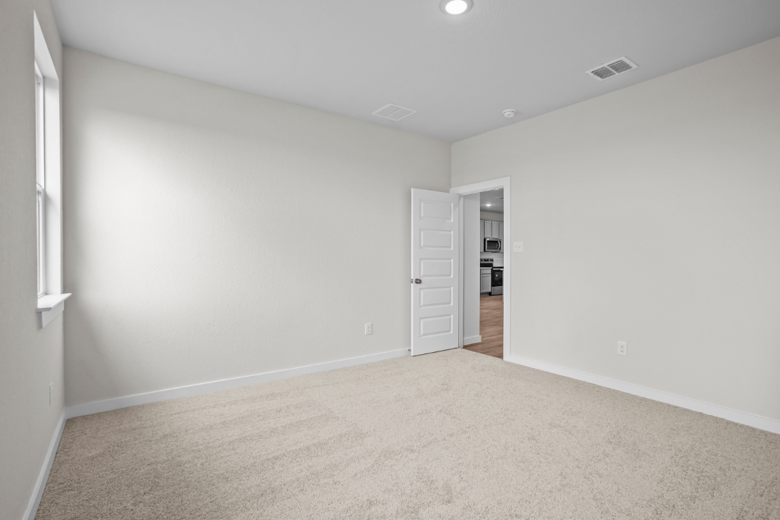 A room with white walls.