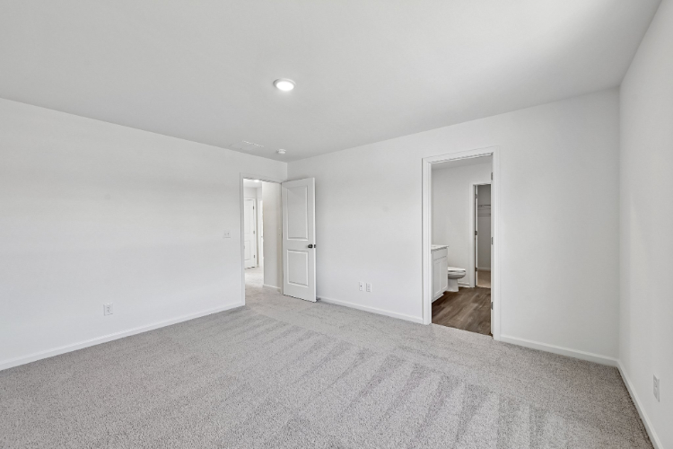 A room with white walls.